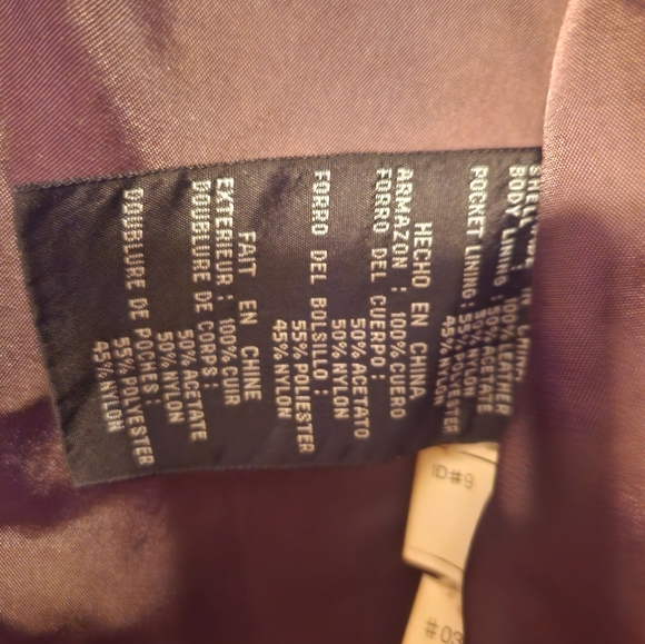 Beautiful Brown Leather Jacket - Picture 4 of 5